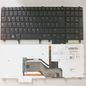 for DELL Latitude E6520 E6530 E5520 E6540 Backlit Us Ti Kr Laptop Keyboard
